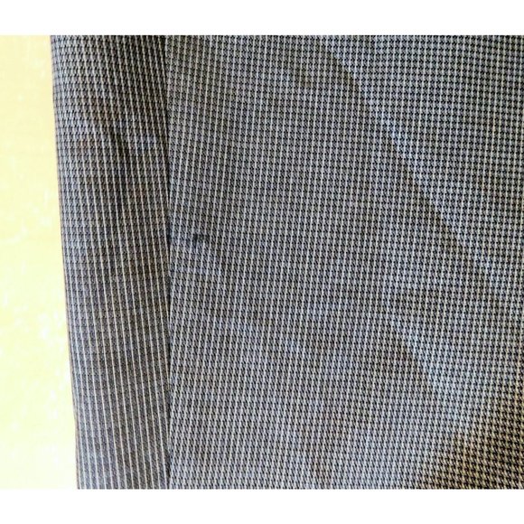 Colours Alexander Julian Pants 42x32 Black Tick Print Polyester Blend Flat Front - Picture 10 of 11